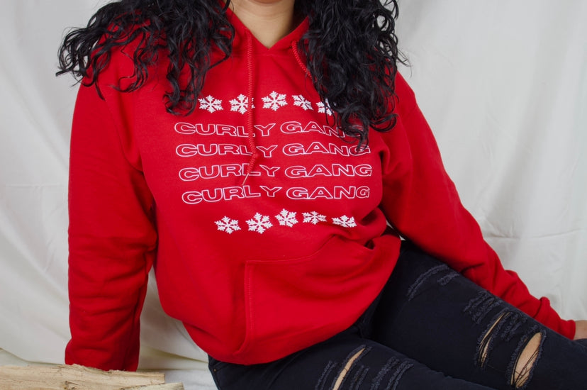 Holiday Curly Gang Unisex Hoodie