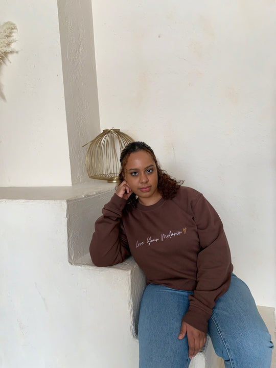 Love Your Melanin Crewneck- SAMPLE