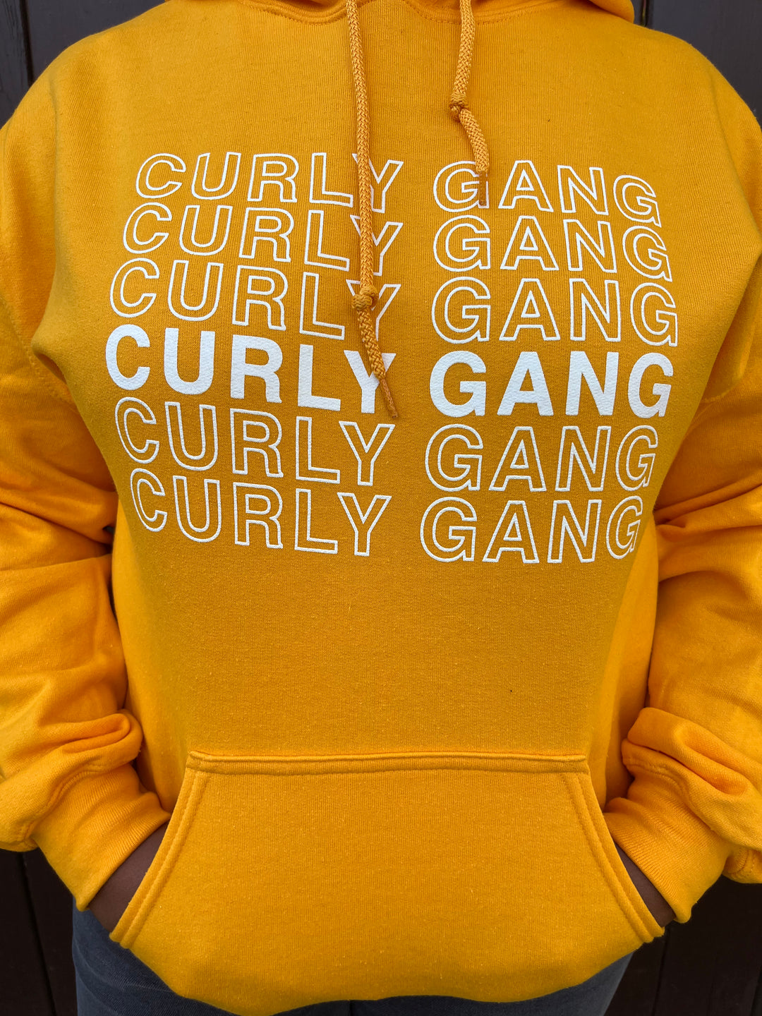 Fall Curly Gang Unisex Hoodie