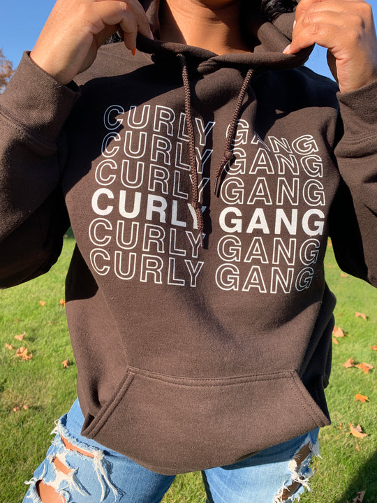 Fall Curly Gang Unisex Hoodie