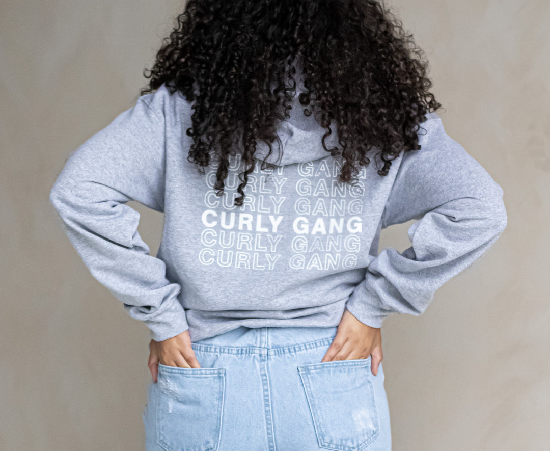 Curly Gang Unisex Zip Up Hoodies