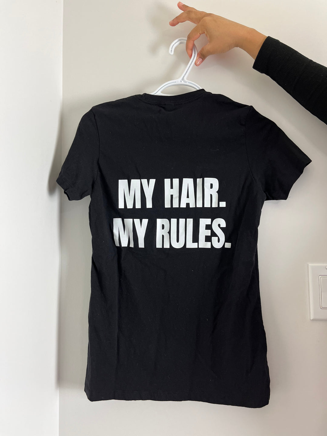 My hair my rules t-shirt- SAMPLE